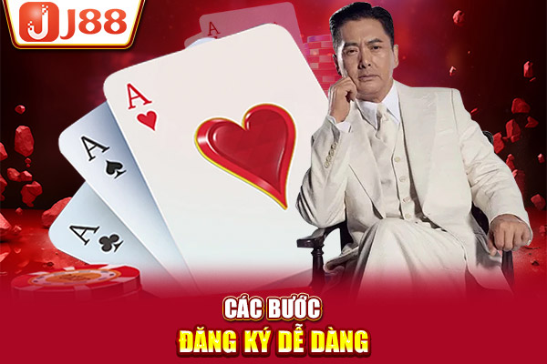 Các bước đăng ký dễ dàng