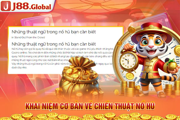 Khái niệm cơ bản về chiến thuật nổ hũ 